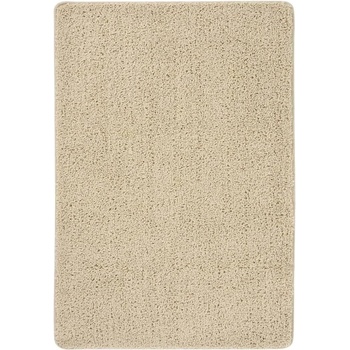 Шаги килим, кремав, 120x170 см, противоплъзгащ