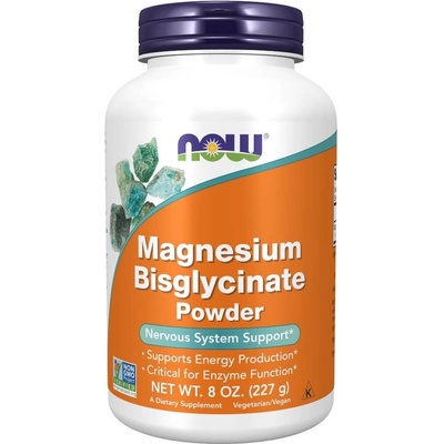Now Foods Magnesium Bisglycinate Powder 227 g