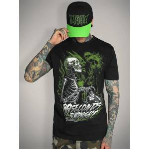 HYRAW мъжка тениска с щампа hyraw - death timer - 263ts06
