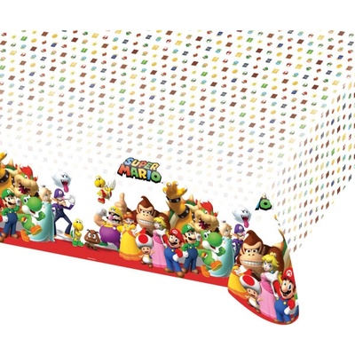 Amscan OBRUS plastový Super Mario 120x180cm