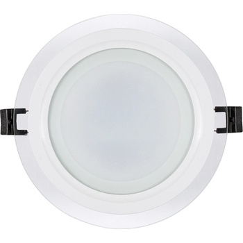 UltraLux Led стъклен панел кръг ip44 220v-240v ac 120° 18w 4200k smd 2835 (lprg1842)