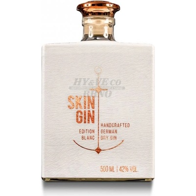 Skin Dry Gin White Handcrafted 42% 0,5 l (holá láhev)