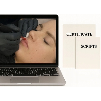 Online kurz Permanentní make-up stínové rty bez příslušenství - tištěné