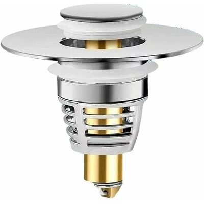 Pronett XJ5702 Umyvadlová zátka click/clack, nerez – Zbozi.Blesk.cz