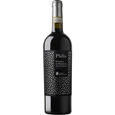 Feudi Salentini Philia-Primitivo di Manduria Dolce naturale 2022 15% 0,75 l (holá láhev)