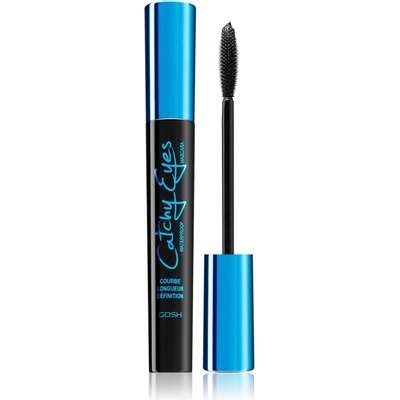 Gosh Catchy Eyes vodeodolná riasenka pre predĺženie rias 001 Black 8 ml