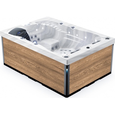 Lovia L301 Canyon Teak White Marble