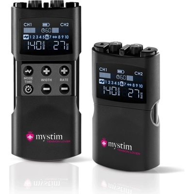 Mystim Tension Lover 2 Electrosex stimulator, 2kanálový napájací zdroj pre elektrosex