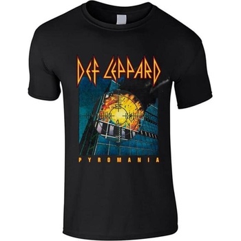 Def Leppard Риза Pyromania Unisex Black M (DLTS08033M)