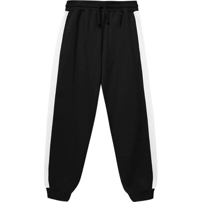 Winkiki Kids Wear dívčí tepláky Sport černá