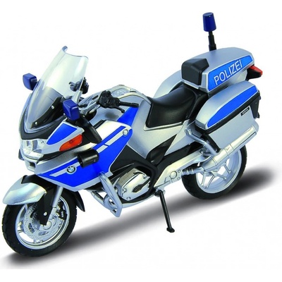 Welly Motocykl BMW R1200RT Police modrý 1:18