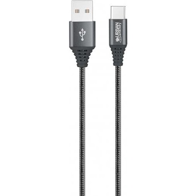 Urban Factory Usb кабел, usb-a към usb-c, 2 м, urban factory cid74uf (cid74uf)