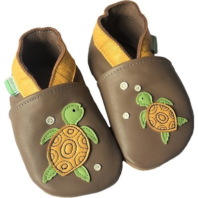 Hopi Hop kožené capáčky Barefoot Korytnačky