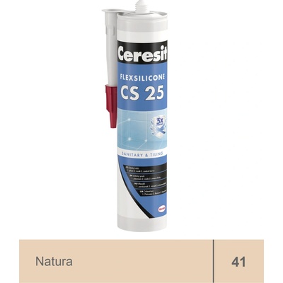 Ceresit CS 25 sanitární silikon 280 g natura