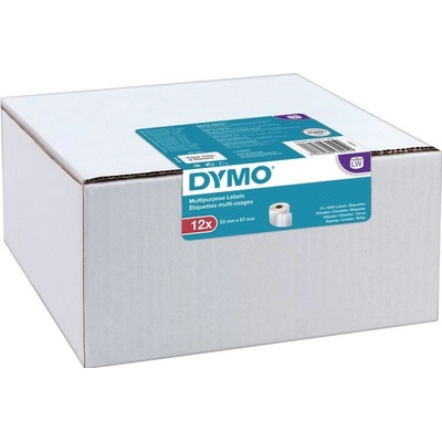 Dymo 11354, 2093095, 32mm x 57mm, originálne papierové štítky, 12ks