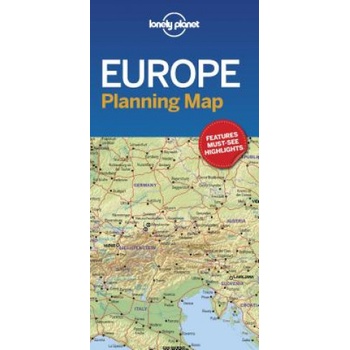 Lonely Planet Europe Planning Map Lonely PlanetSheet map