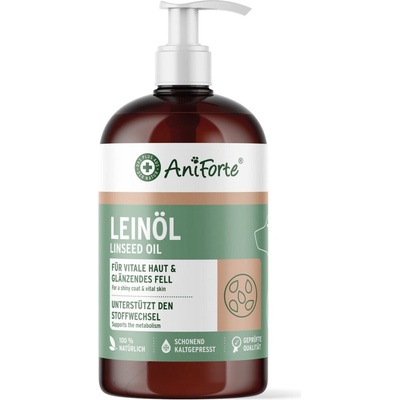 AniForte Ľanový Olej 500 ml