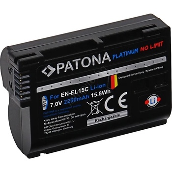 PATONA - Батерия Aku Nikon EN-EL15C 2250mAh Li-Ion Platinum (IM0746)