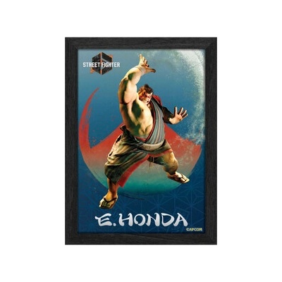 Pixel Frames PLAX Street Fighter 6: E. Honda 25x30, RET00390