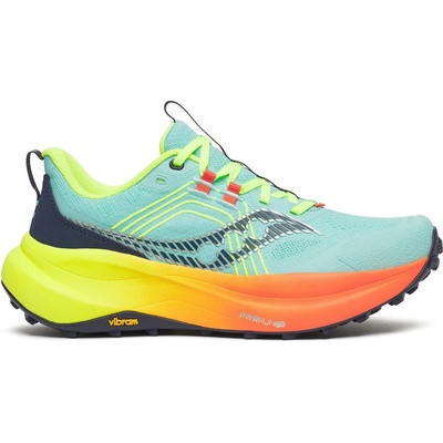 Saucony Дамски маратонки Saucony Women's Xodus Ultra 4 Trail running shoes - Splash / Fire - размер 38, 5 (EU) (123-2006-0416)