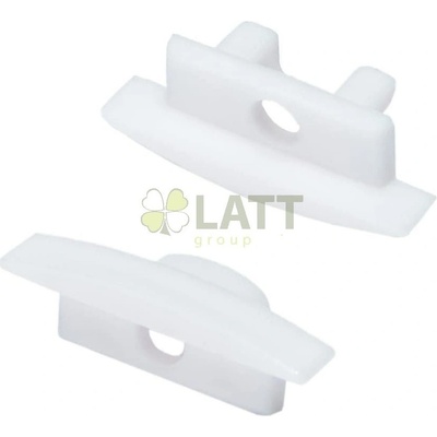 Berge Koncovky pro profil BRG-23 2 ks bílé