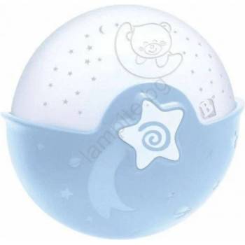 Image 1 of Infantino - Детска малка лампа с проектор 3xAA син (FBB0045)