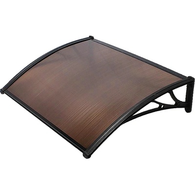 DE HOME НАВЕС ПОЛИКАРБОНАТ De`HOME 120х100см БРОНЗОВ (09.04.01.0315)