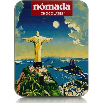 Nómada mléčná čokoláda box Rio de Janeiro 50 g