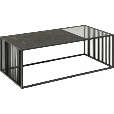 Actona Strington 60 x 120 cm čierna / sklo