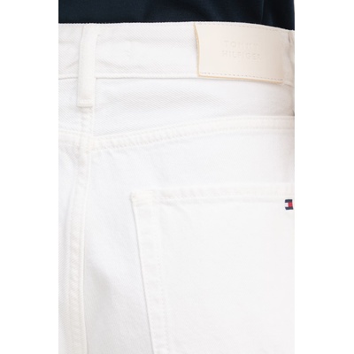 Tommy Hilfiger къс панталон дамски деним (WW0WW49579)