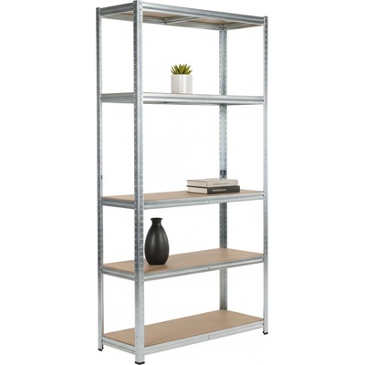 Mamutex Standard Regál 200 x 100 x 40 cm 5 políc zinek