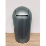  КОШ ЗА ОТПАДЪЦИ С КАПАК - ЦВЯТ ИНОКС, 15 Л (524-05)