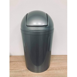  КОШ ЗА ОТПАДЪЦИ С КАПАК - ЦВЯТ ИНОКС, 15 Л (524-05)