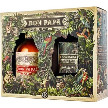 Don Papa Rum 40% 0,7 l (dárkové balení hrací karty)