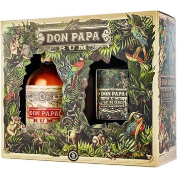 Don Papa Rum 40% 0,7 l (dárkové balení hrací karty)