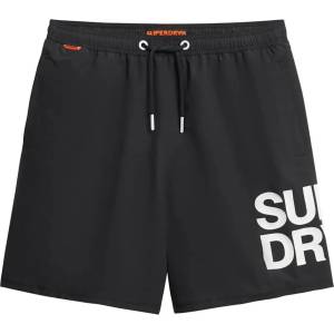 Superdry Бански гащета Superdry Sportswear Logo 17´´ swimming shorts - Black (Black) - sportihobi - 78,21 лв