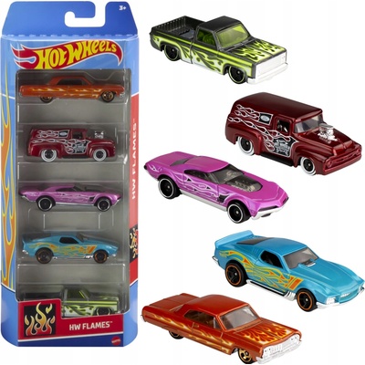 Mattel Hot Wheels 5 ks 1806