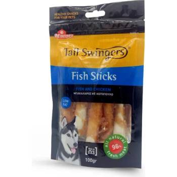 Pet Interest Fish Sticks with Chicken - Вкусно лакомство за кучета - рибни пръчици с пиле, 100 гр. / 2 пакета