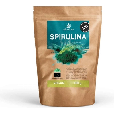 Allnature Spirulina prášek BIO 100 g