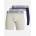 Jack and Jones Мъжки боксерки Jack and Jones Jack 3-pack Solid Boxer Briefs Plus Size Mens - Lt Grey Melange