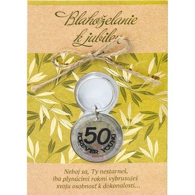ARGUS Blahoželanie s kľúčenkou 23220008