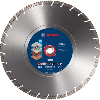 Bosch Diamantový rezací kotúč EXPERT MultiMaterial 450 × 25,40 × 3,3 ×12 mm 2608900668