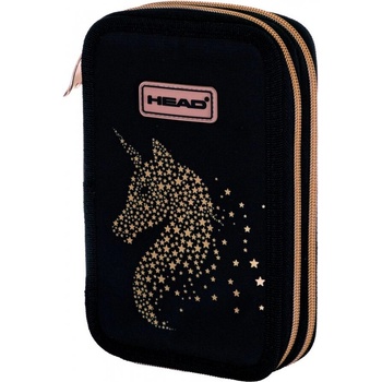 Astra Ученически несесер, Head, Златен Еднорог, 20.5 х 13 х 4.5 cm (AS503023036)