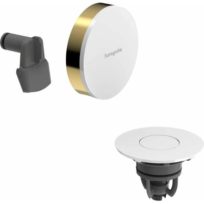 Hansgrohe Exafill - Úplná sada vaňového výtoku, odtokovej a prepadovej súpravy, vzhľad lešteného zlata 58119990