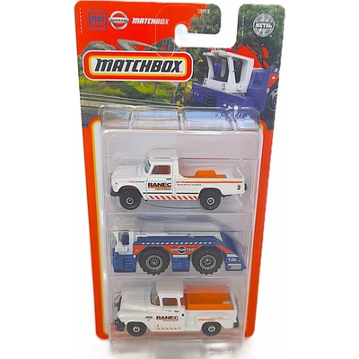 Matchbox angličáky 3 ks Adventure City 3 MBX