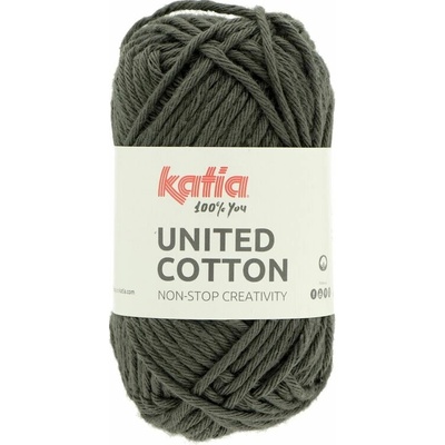 Katia United Cotton Mini ball 16 tmavo sivá