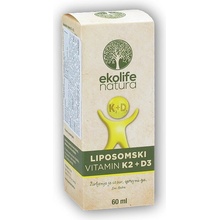 Ekolife Natura Liposomal Vitamin K2 + D3 60 ml