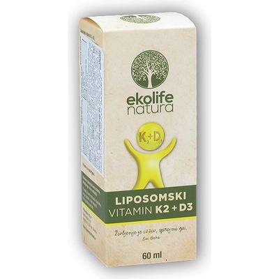 Ekolife Natura Liposomal Vitamin K2 + D3 60 ml