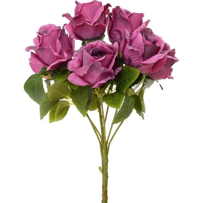 KYTICA RUŽA FIALOVÁ 40CM