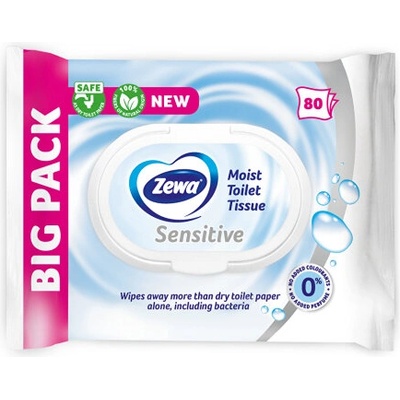Zewa Влажна ТХ Sensitive 80бр (6626)